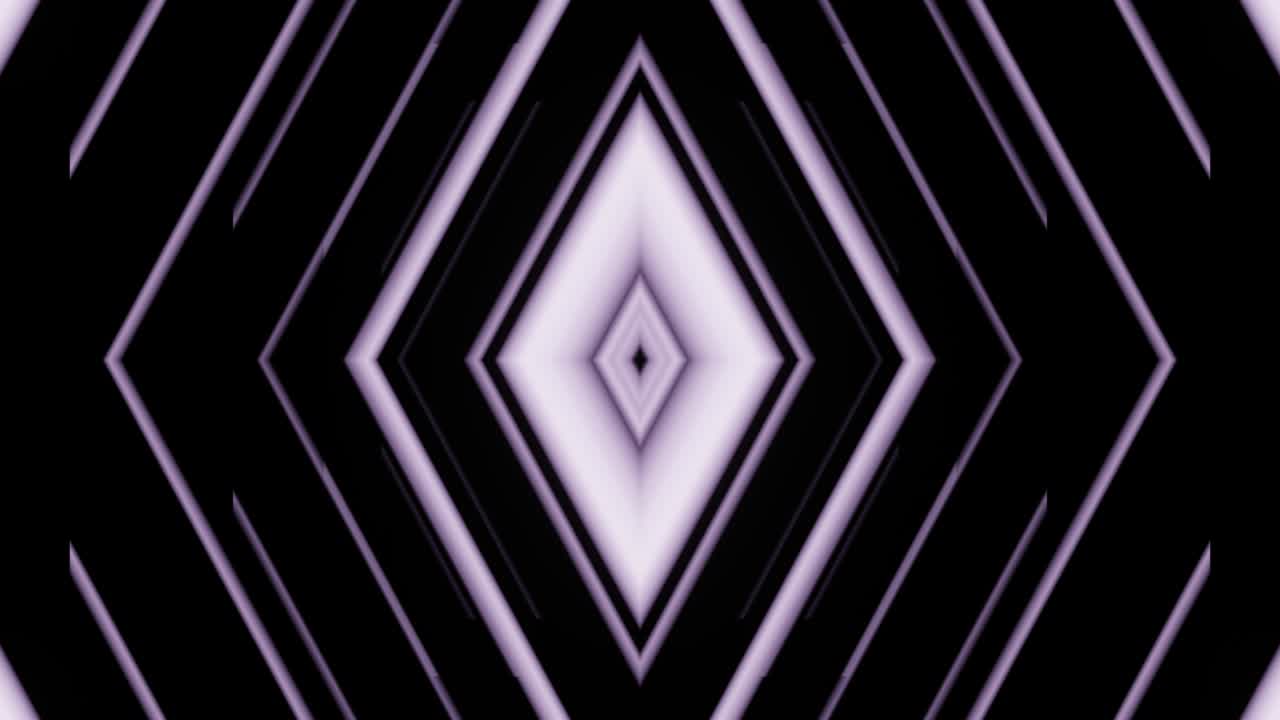 Black White Diamonds Endless VJ Loop Pattern