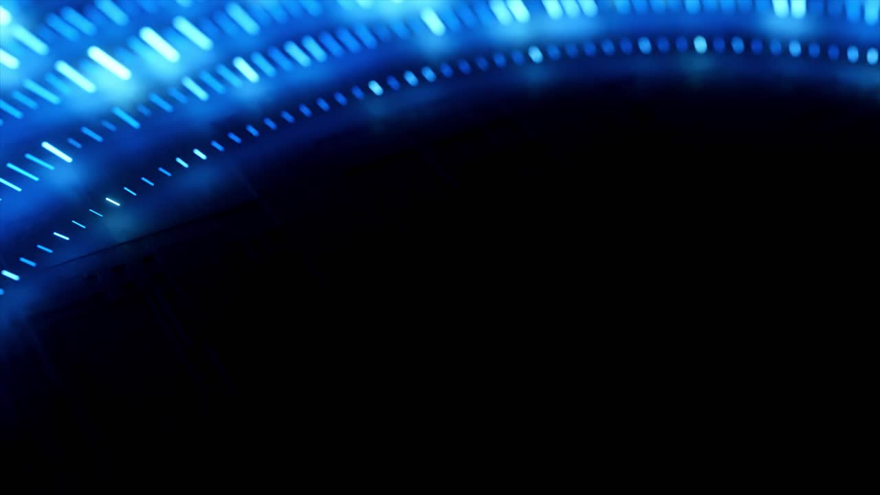 líneas azules brillantes abstractas