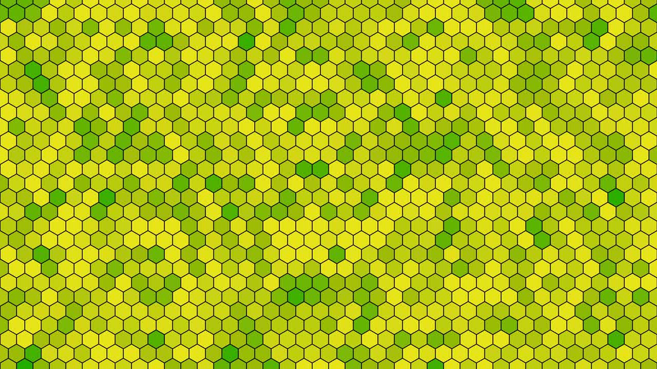 Abstract hex background.
