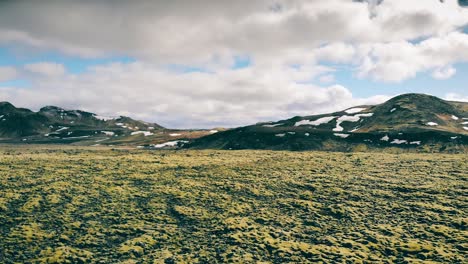 hilly icelandic landscape