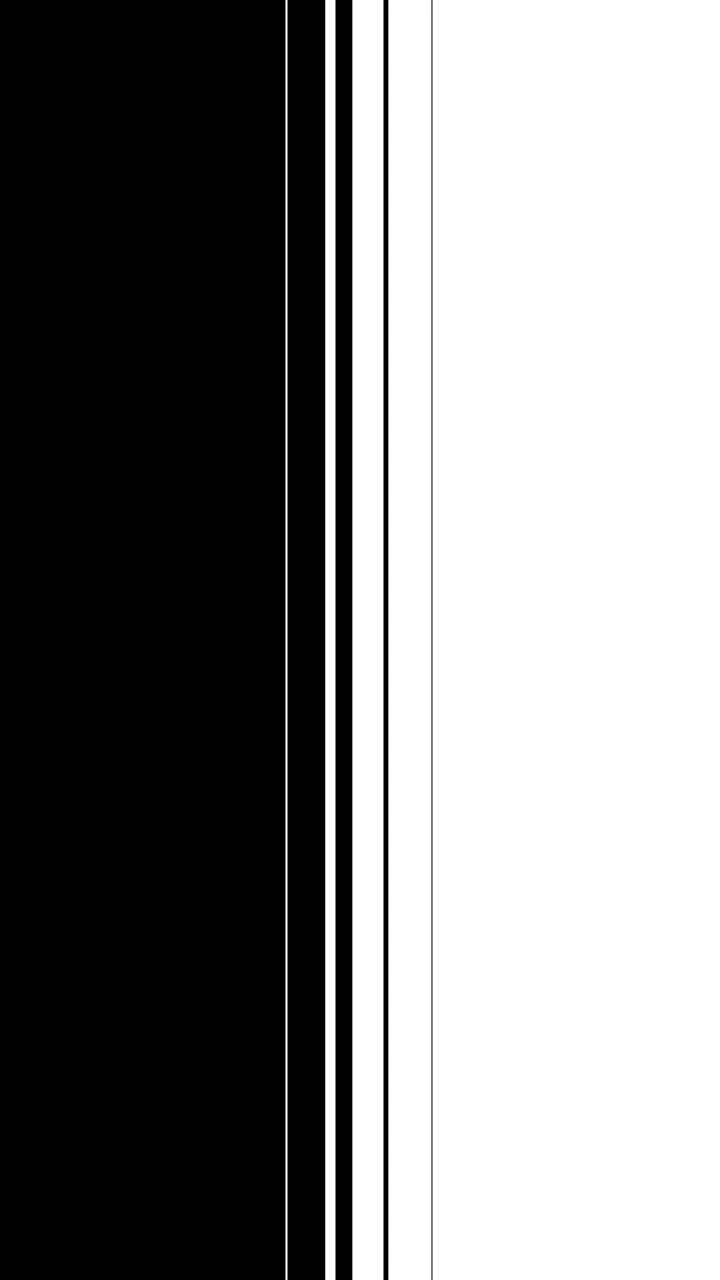 Grafica in movimento astratta con linee verticali bianche e nere in movimento