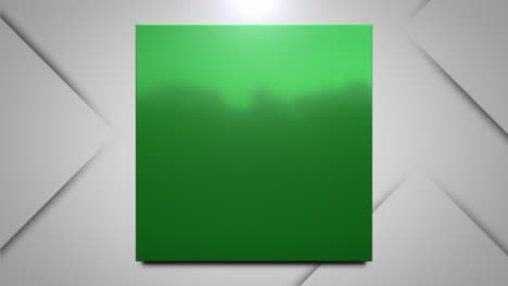 fondo abstracto cuadrado verde de movimiento