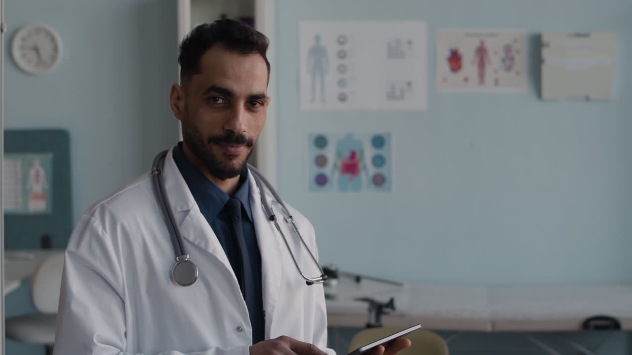 Doctor in a medical office