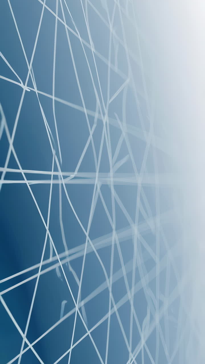 Abstract Blue and White Line Pattern