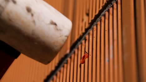 brick wall repair or installation