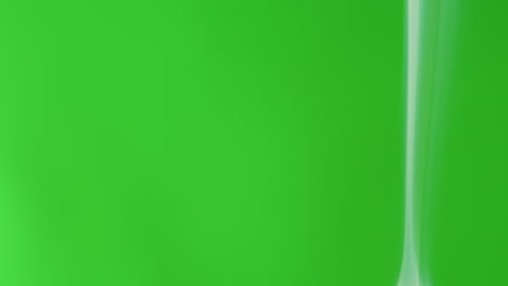 green screen with white streak