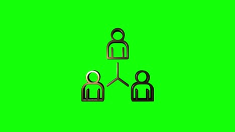 diseño de iconos de redes sociales. esquema de iconos web. gráficos en movimiento.