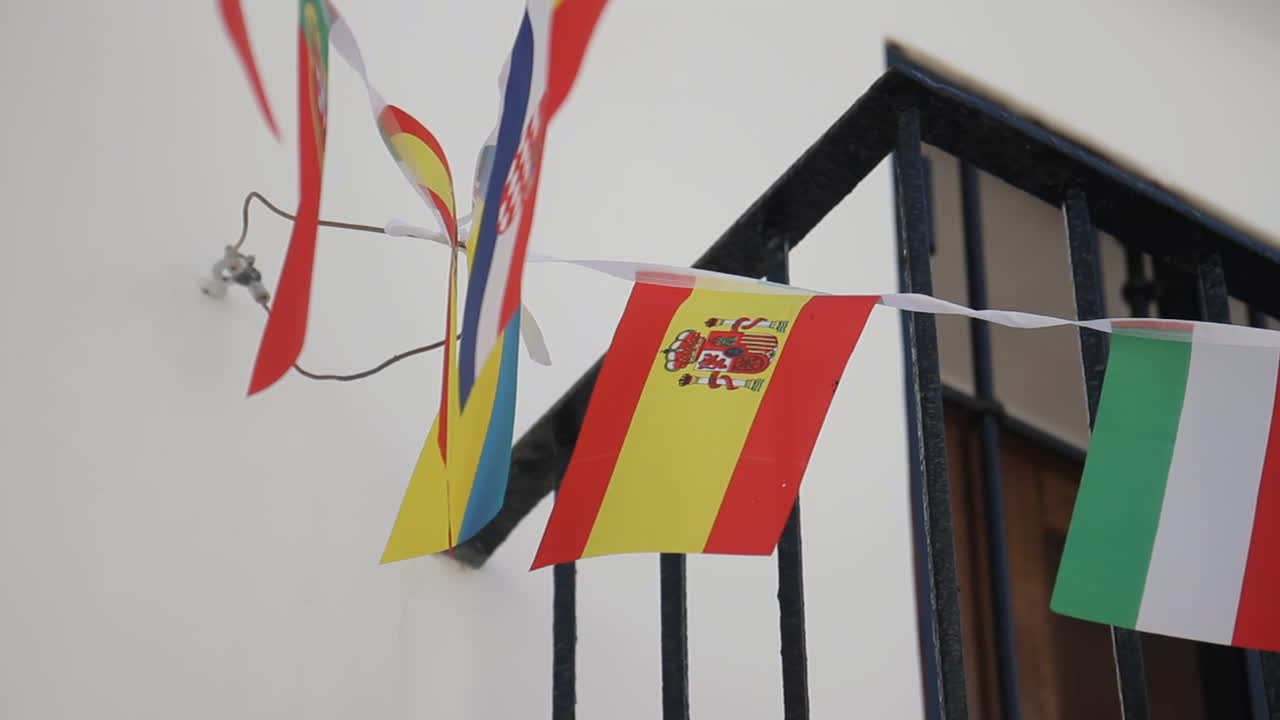 Display of international flags