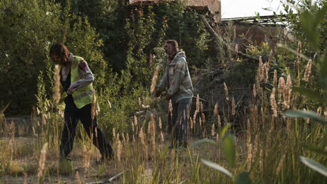 Zombies-Caminando-Al-Aire-Libre