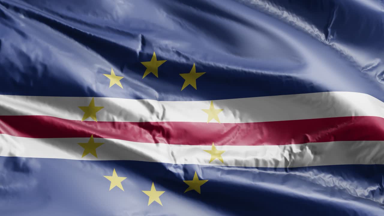 캐나다 발이 느리게 바람에 흔들리며, 캐나다의 발은 부드럽게 바람에 떠다니며, 배경이 완전히 채워지고, 20 초의 루프가 있습니다.