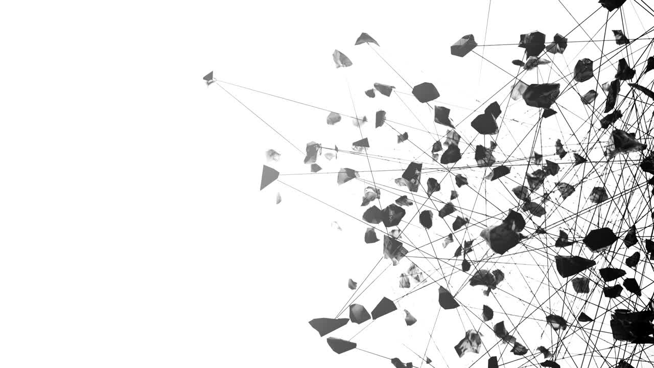 4k fractura de vidrio abstracta.