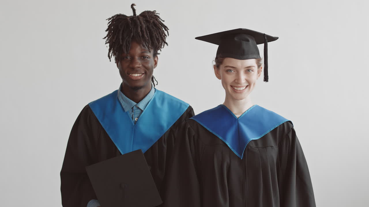 Graduates in Cap and Gown