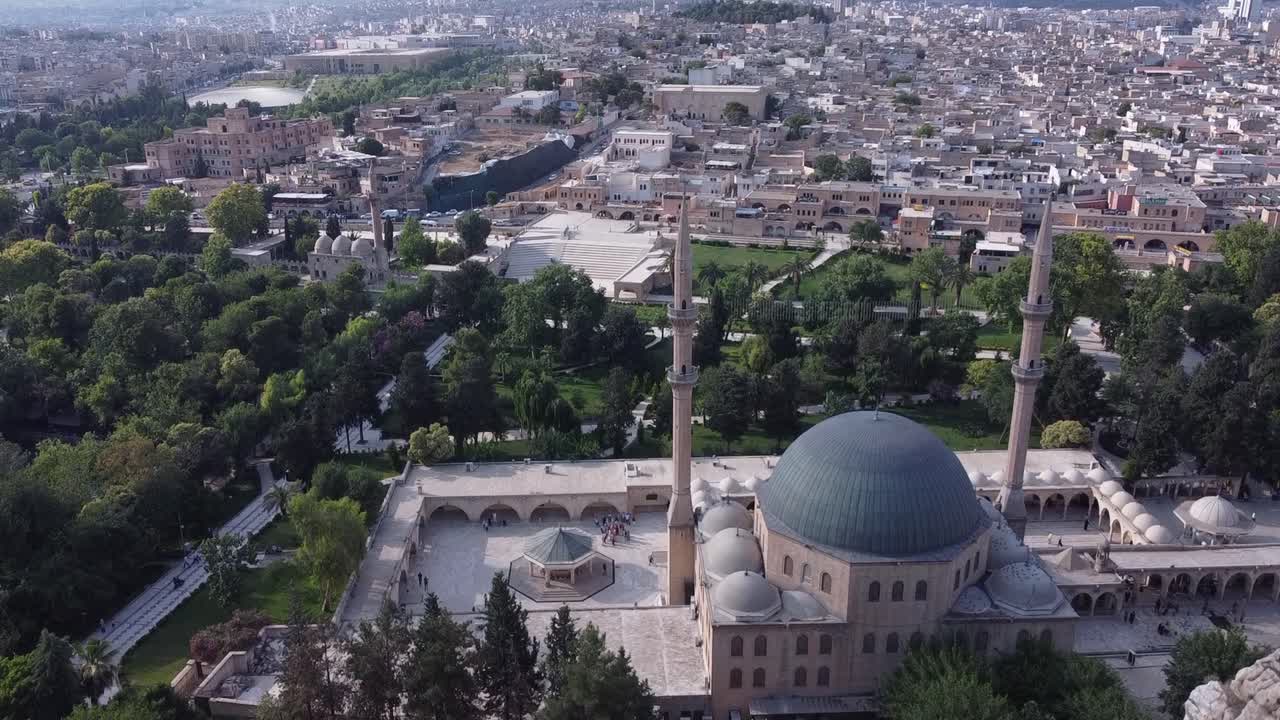 Sanliurfa Great Mosque Aerial view