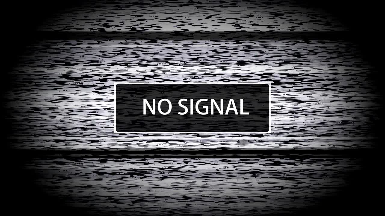 ruido estático de la televisión