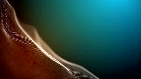 popular abstract motion background digital waving surface. seamless loop. 3d animated 4k