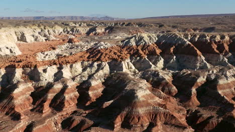 Drone-shot-flying-over-very-unique-rock-formation-in-the-southwest