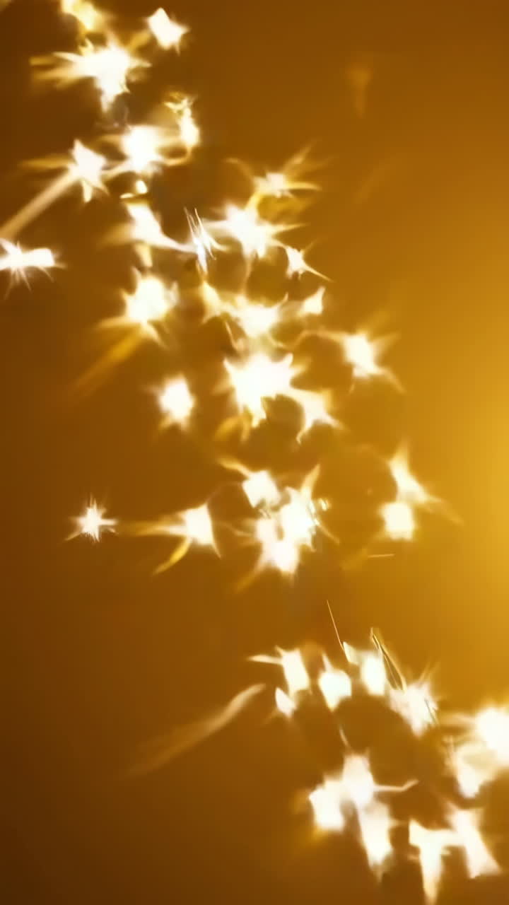 Spettacolo di fuochi d'artificio scintillanti