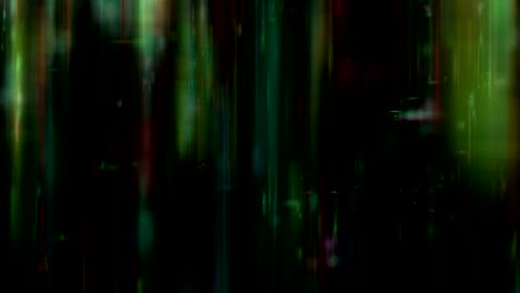 la aurora rayada en el fondo negro superposición video de stock
