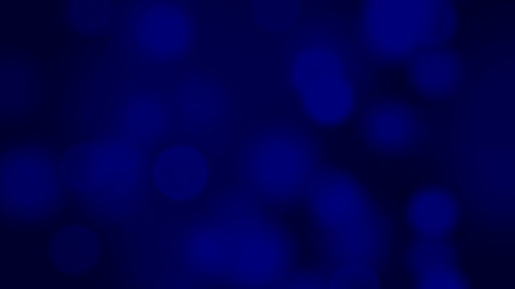 Colorful Bokeh Loopable Animation (Deep Blue)