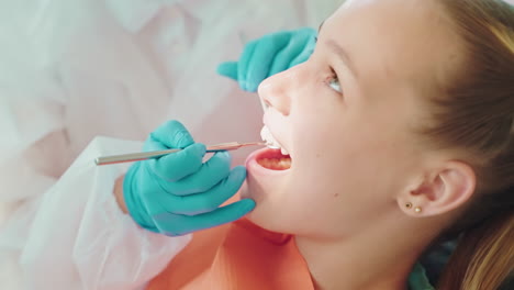 child patient at the dentist