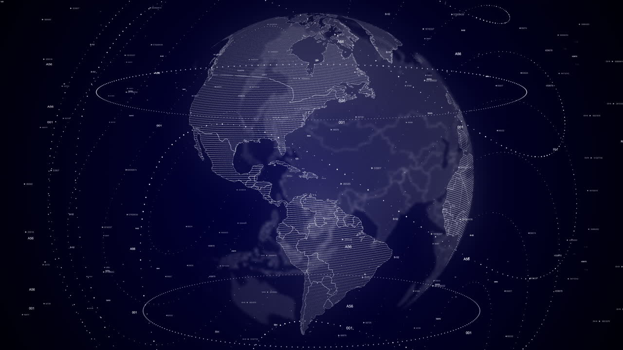 디지털 글로브 회전, 도미니카 공화국에 확대