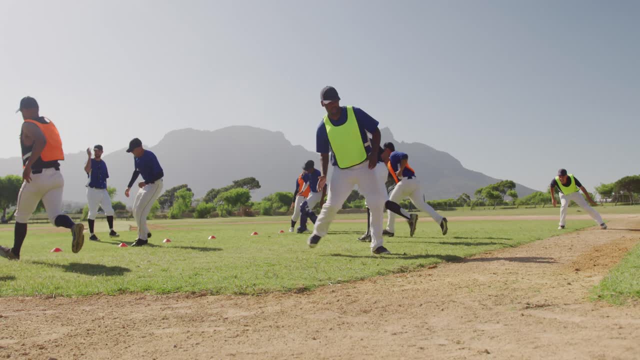 야구 선수 훈련