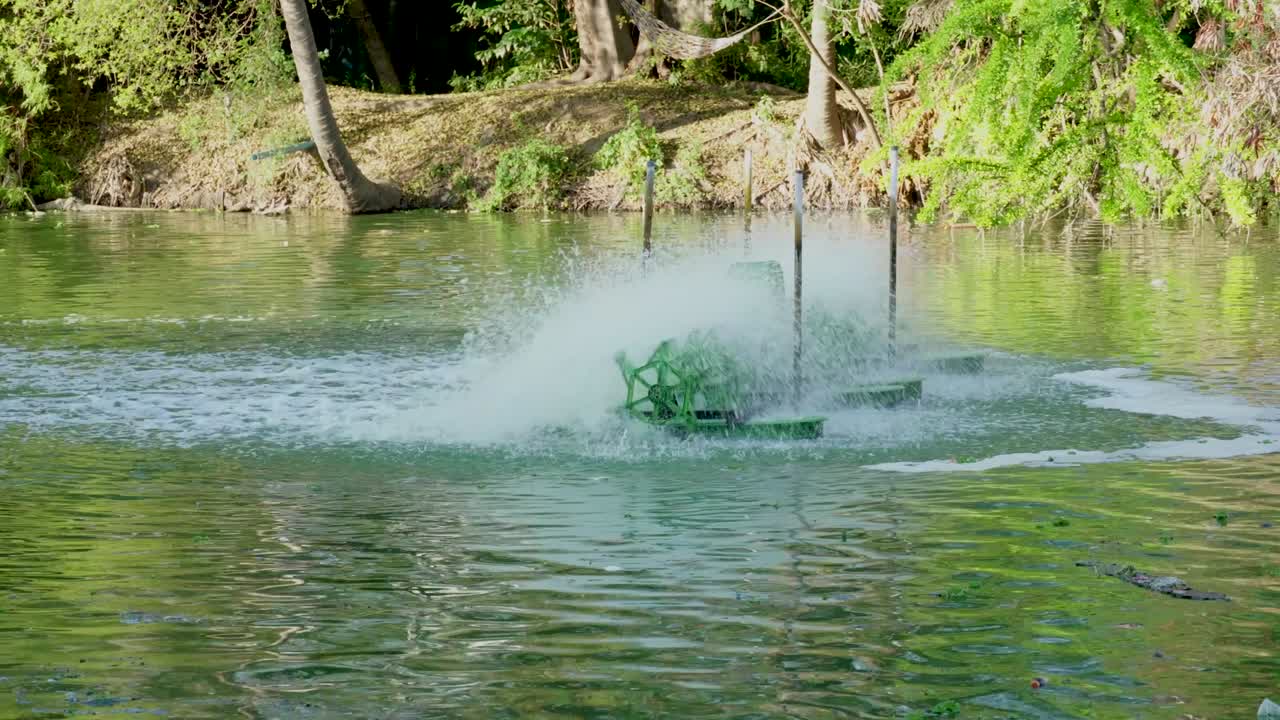 물 터빈, 폐수 처리