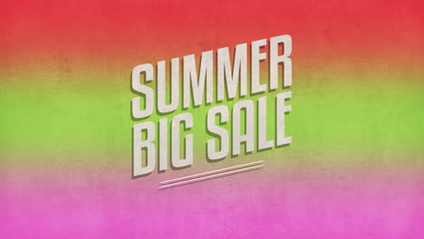 summer big sale on grunge texture