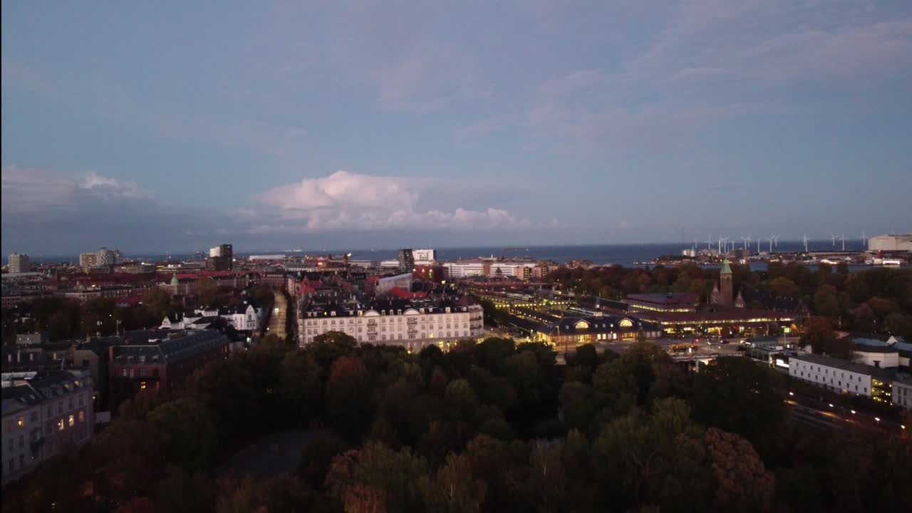 vista de la ciudad de copenhague, dinamarca