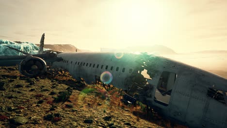 plane-crashed-on-a-mountain