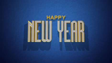 Retro-Happy-New-Year-text-on-blue-grunge-texture-1