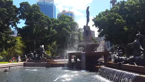 sydney - hydepark fountainspring