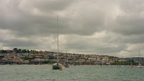 boat tour on fal river in cornwall, united kingdom, discovering the nearby towns in the region