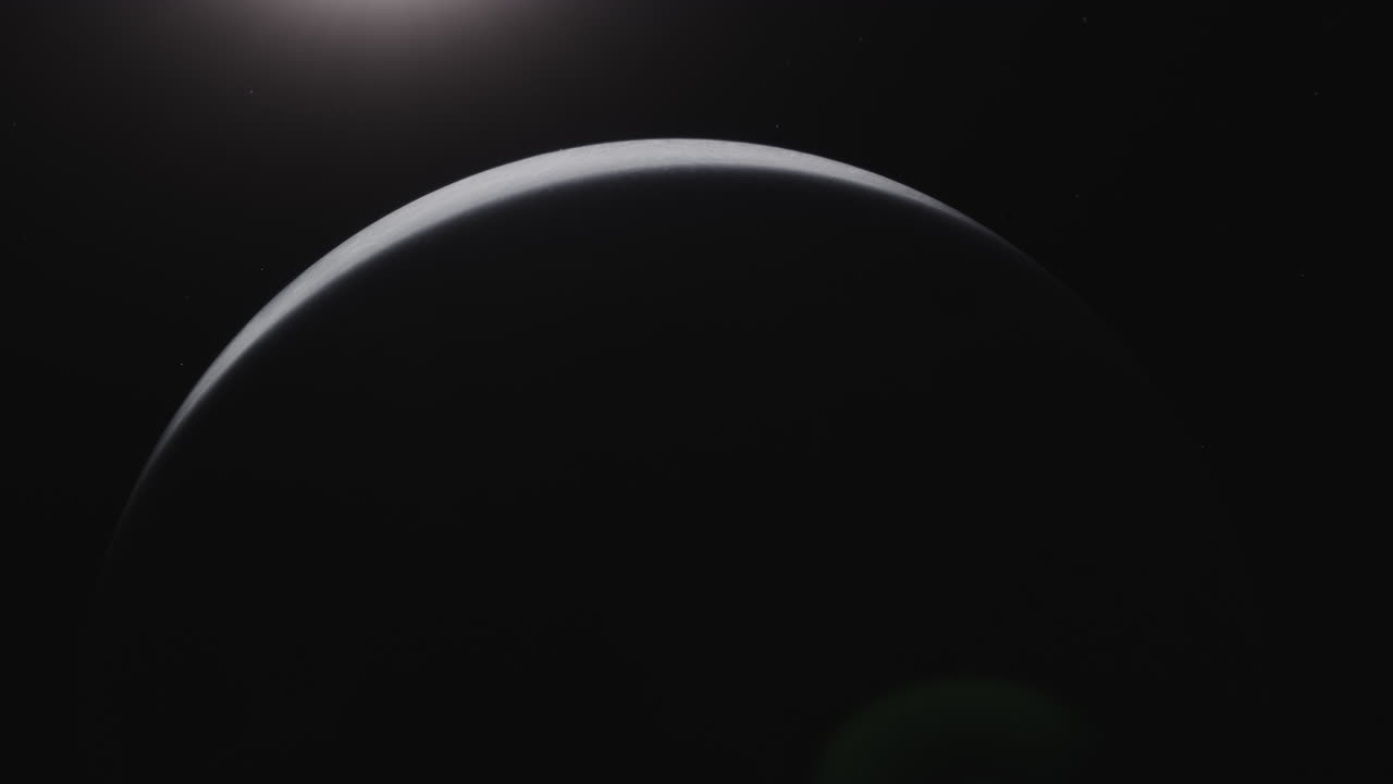 Moon vieved from Space