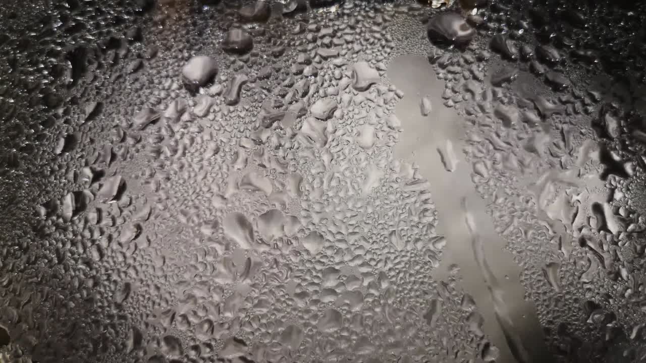 condensación de vapor caliente