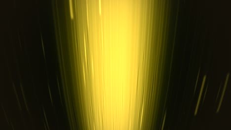 abstract yellow rays and lines in 80s style