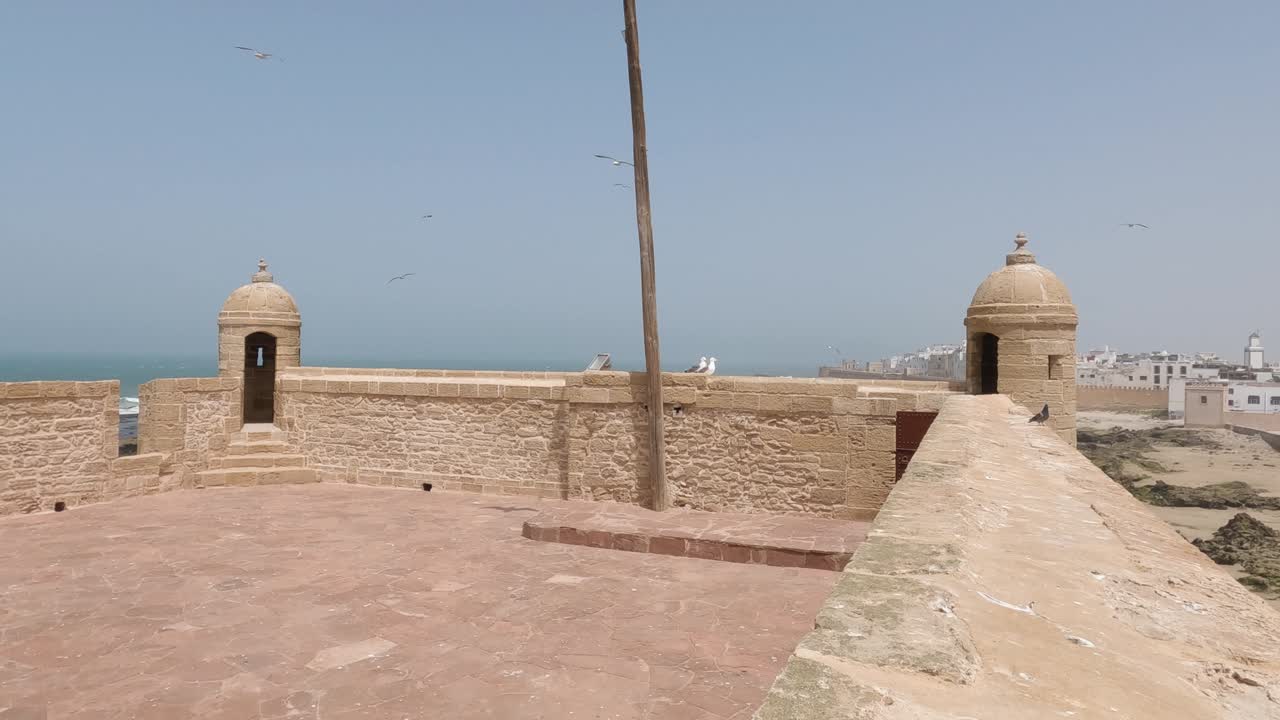 Sqala du Port: Essaouira's Fortified Bastion with Breathtaking Ocean Views, Morocco