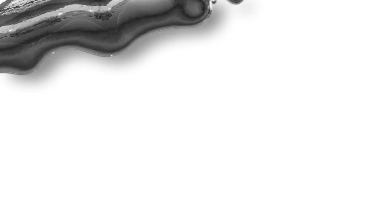 몽환적인 다채로운 모양의 애니메이션