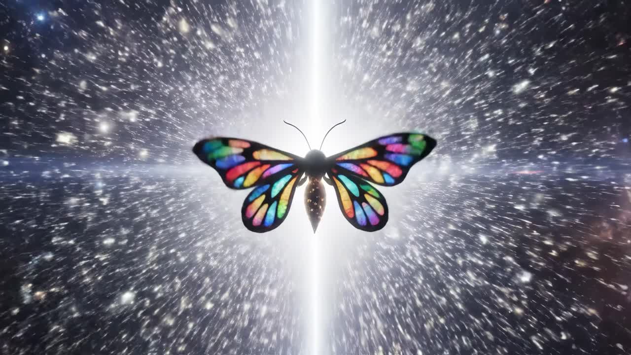 Butterfly in Space