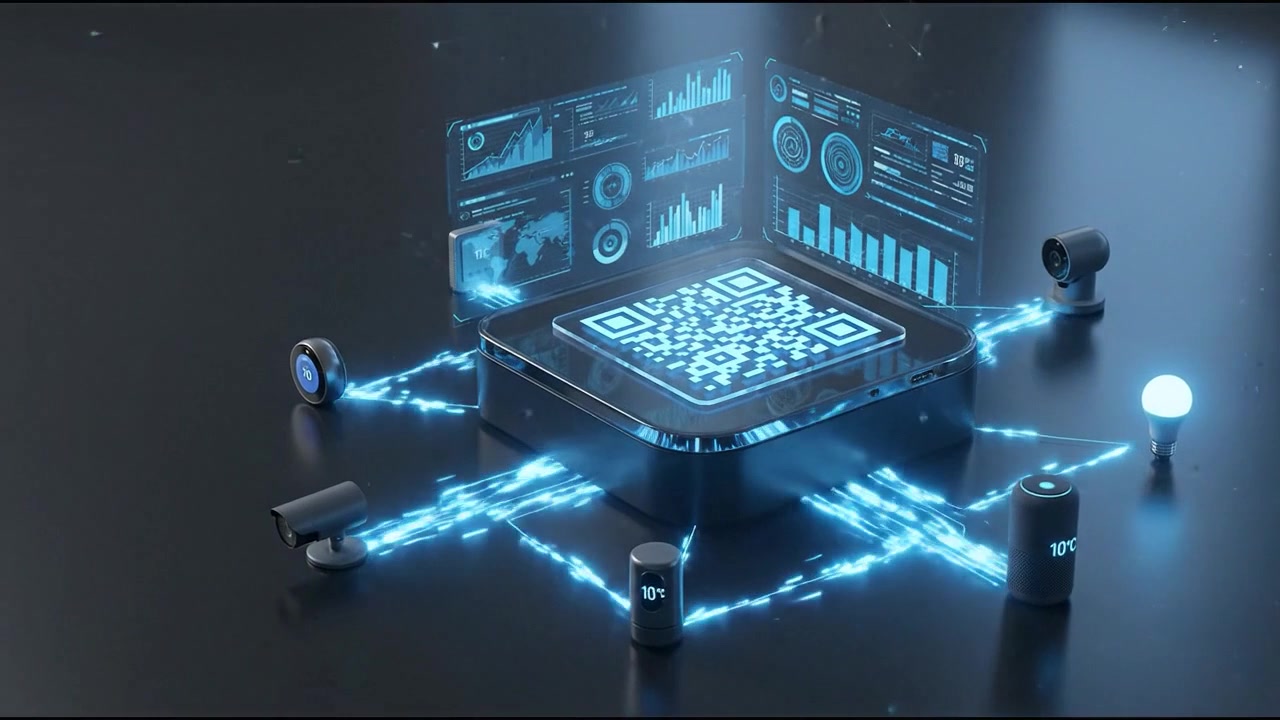 Smart Home Hub Controlling Connected Devices with Data Visualization