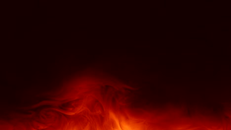 burning effect layer red orange smoke motion