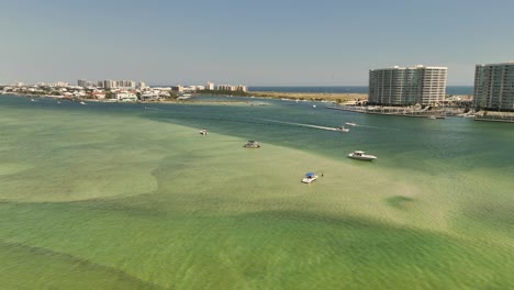 Luftaufnahme-Von-Eigentumswohnungen-In-Der-Nähe-Von-Ono-Island,-Alabama