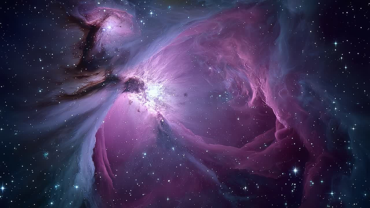 Stunning Visual of Cosmic Nebula: A Breathtaking Glimpse into the Vibrant Colors and Stellar Formations of Space's Deep Mysteries Revealed in High Detail