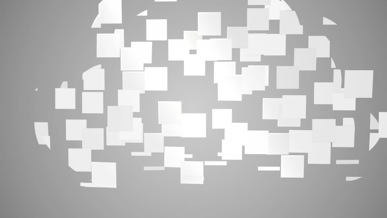 Cloud computing graphic on grey background