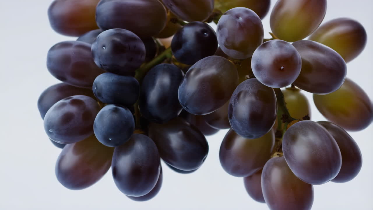 Close-up of a Bunch of Grapes