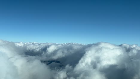 escena de las nubes