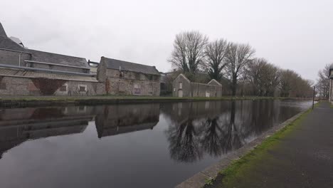 canal athy kildare old industrial buildings on the royal canal on a winter morning industrial history