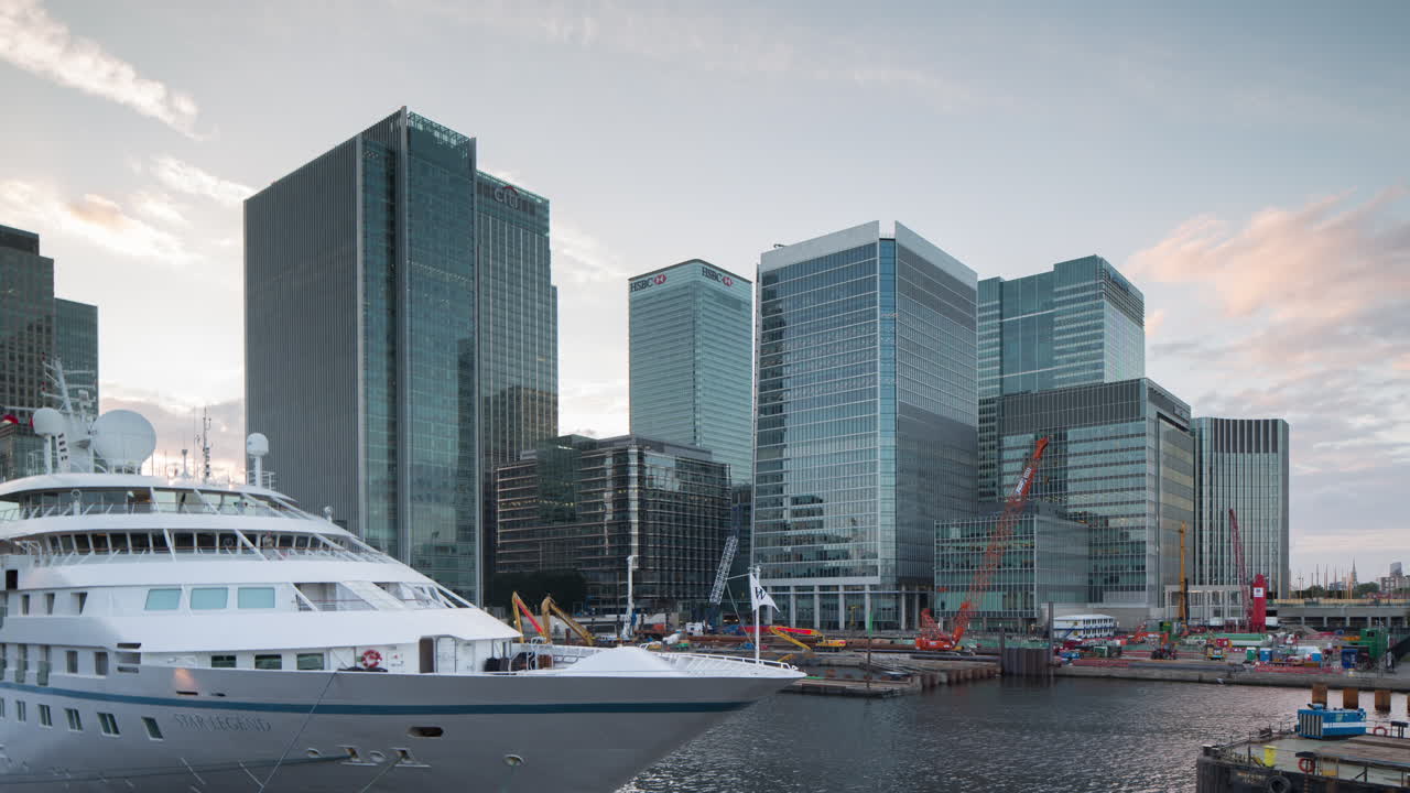 도크랜드 선셋 4k 00