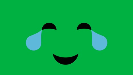 animación de pantalla verde sin problemas de risa.