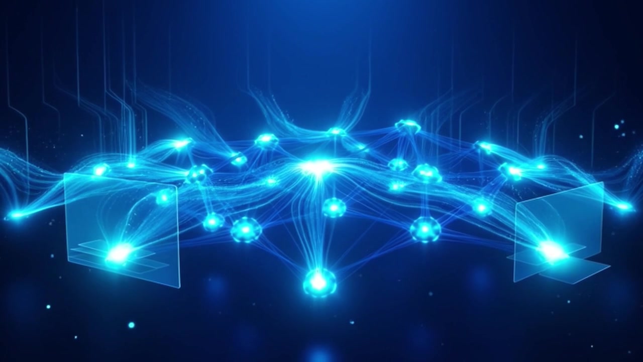 Digital Network Connection Between Two Computers